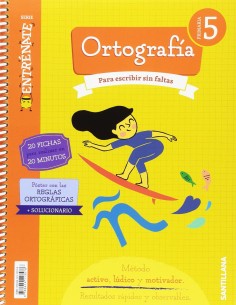 CUADERNO ORTOGRAFIA 5ºPRIMARIA ENTRENATE